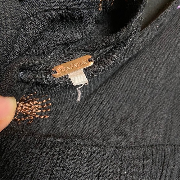 Free People Dress Rhiannon Embroidered Babydoll - Picture 8 of 11